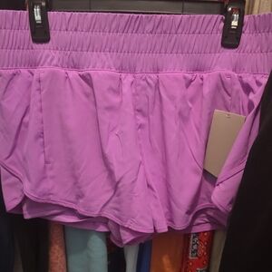 Avia Women's Mini Shorts in Vibrant Purple